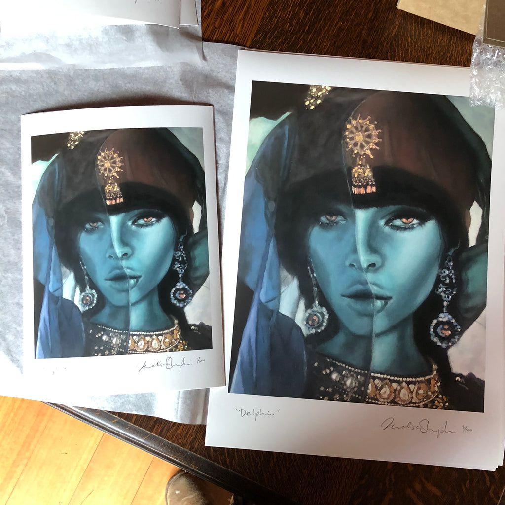 DELPHINE Limited Edition Prints