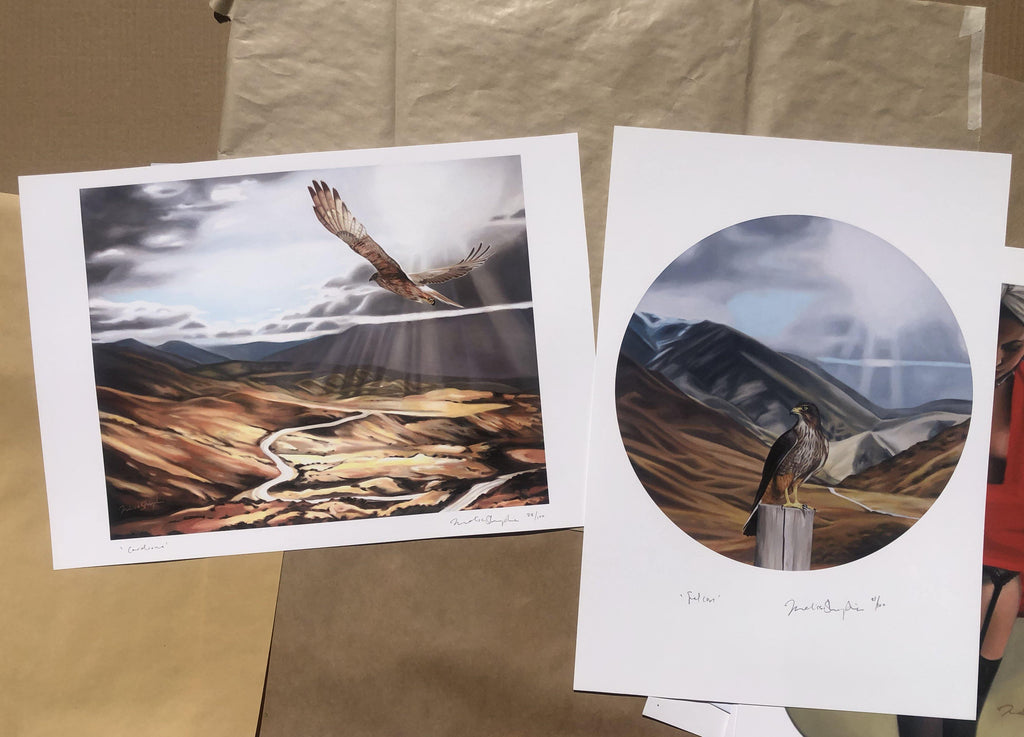 Cardrona and Falcon Round - Melissa Sharplin