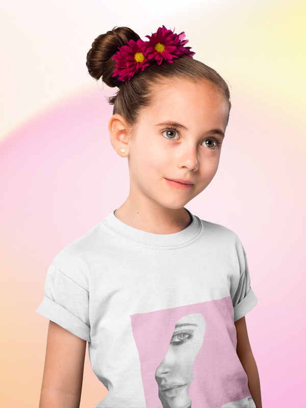 IN THE PINK kids ORGANIC tee