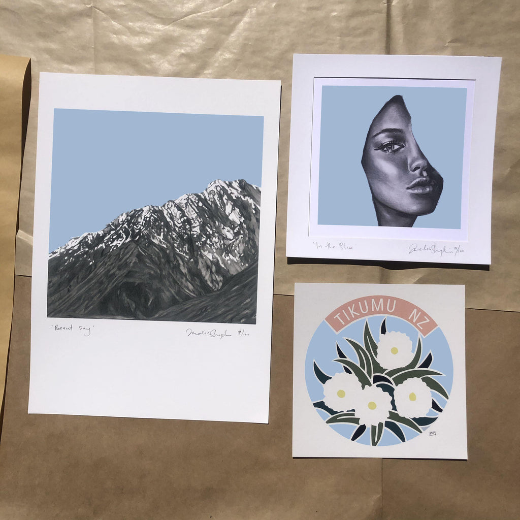 True Blue 3 prints for you - Melissa Sharplin