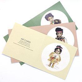 Greeting Card Three Pack  - Maori Dolls - Melissa Sharplin